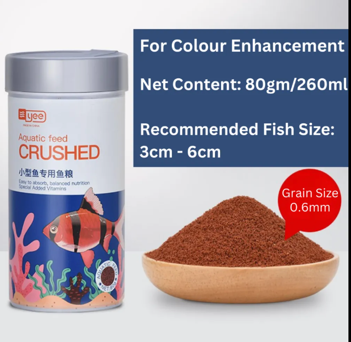 YEE Aquatic Feed CRUSHED