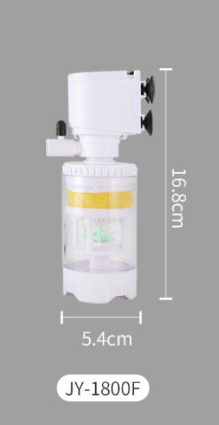 Filtre Interne Immergé Haute Performance JINGYE JY-1800F (20W - 880 L/H) 🌊🔋