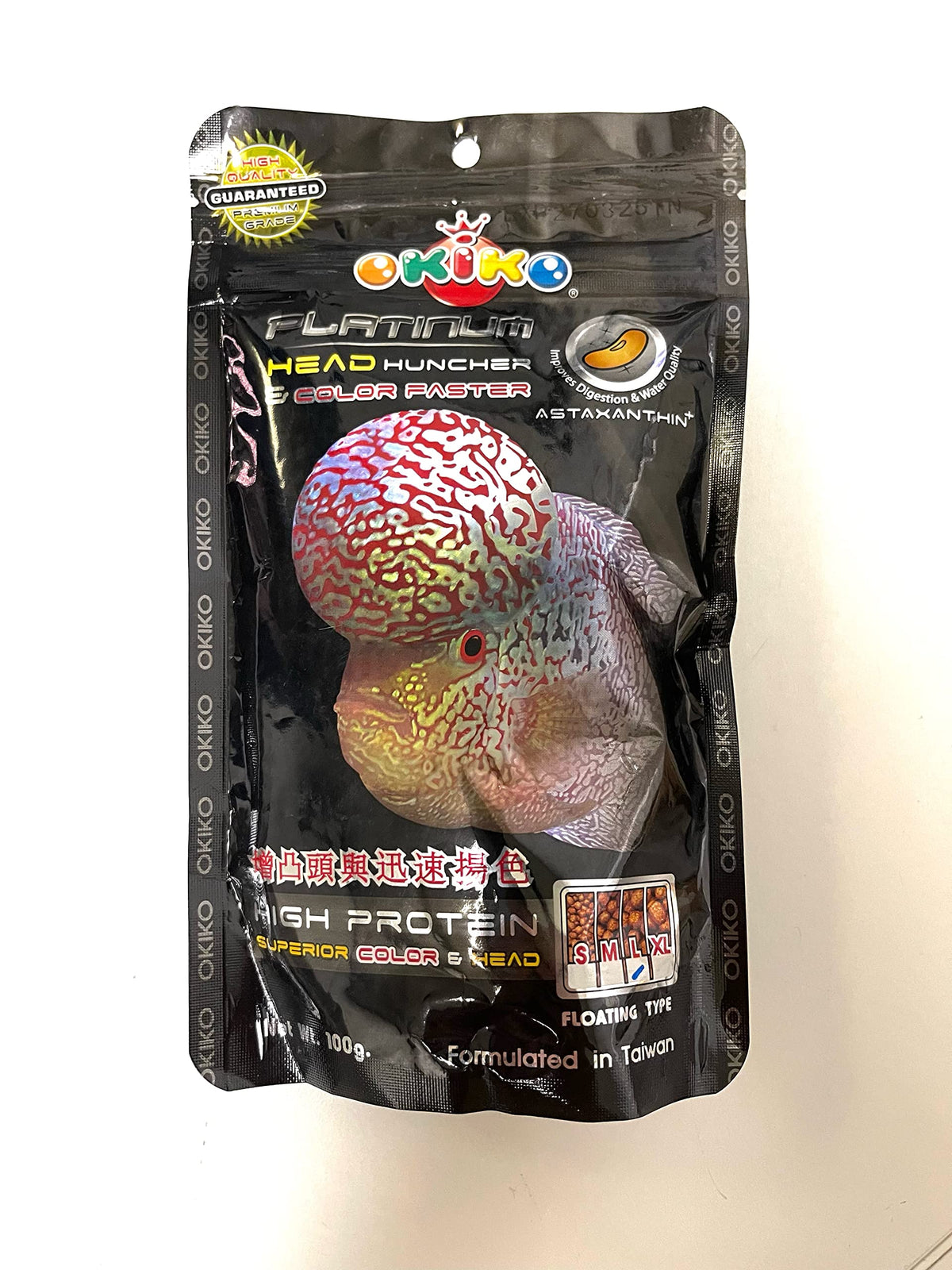 OKIKO Platinum - Head Huncher &amp; Superior Color Faster (100g)