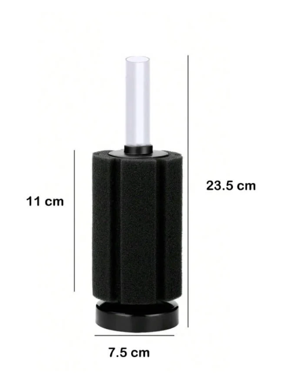 Filtre Exhausteur en Mousse BOYU SF-102 (Format Compact)