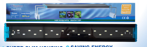 Rampe LED Extra-Plate DEEBOW Dee-D143 (12W / 60-80cm)