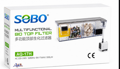 Filtre Supérieur SOBO Multifonction AQ-17H (Bio Top Filter)