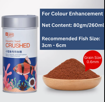 YEE Aquatic Feed CRUSHED