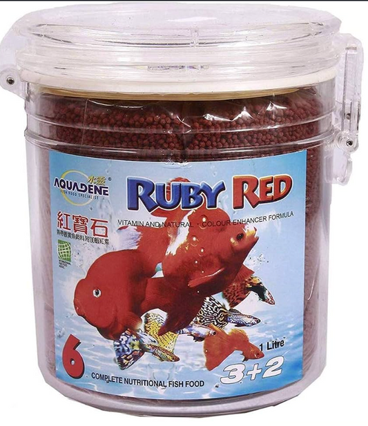 AQUADENE Ruby Red – Vitamin &amp; Natural Colour Enhancer (1 kg) 🐠🔥