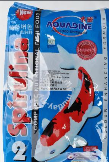 AQUADING Complete Nutritional Fish Food – Spirulina Formula 🐟🌱10kg