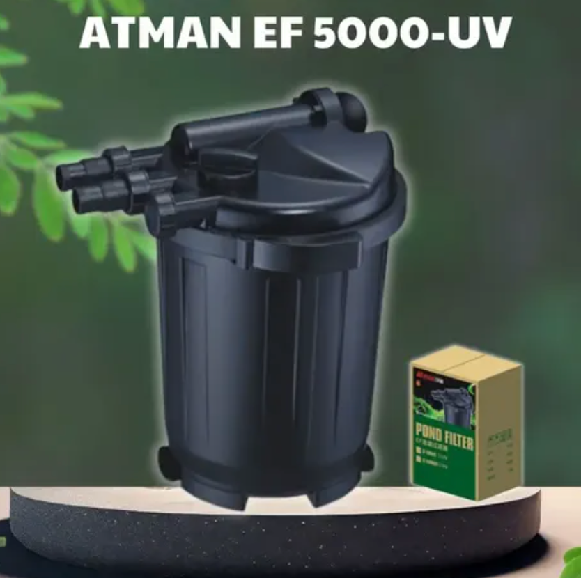 Atman Filtre Externe à Pression EF-5000 avec Stérilisateur UV Intégré