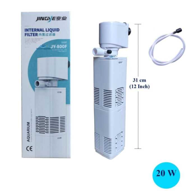 Filtre Interne Immergé Double Panier JINGYE JY-800F (880 L/H)