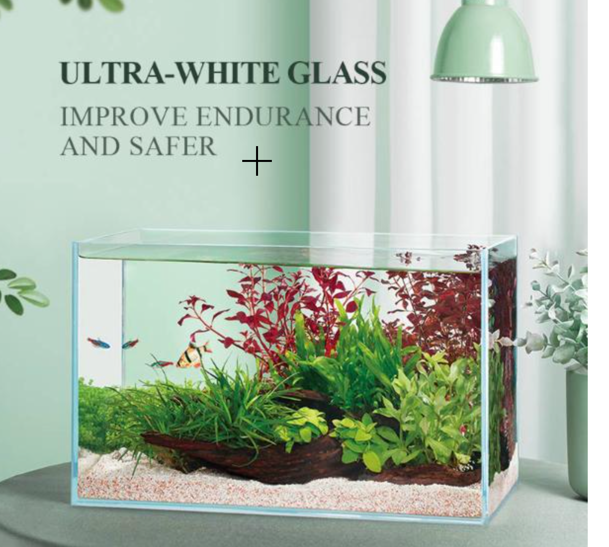 Ultra-White Aquarium Cuves Aquariums Nues Premium "Perfect Aquarium"