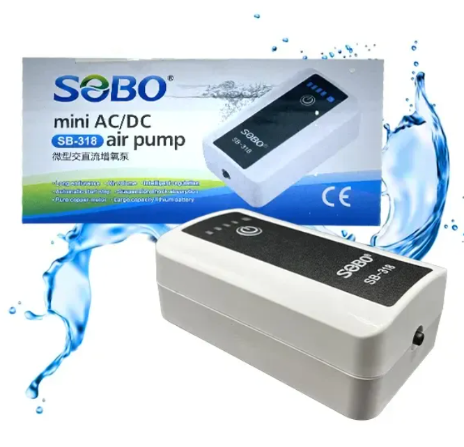 Pompe à Air AC/DC SOBO SB-318 rechargeable batterie