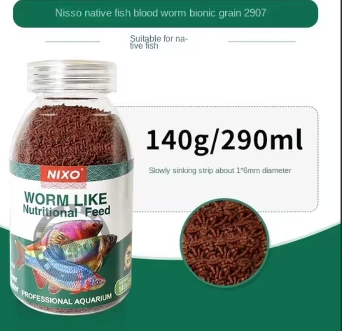 NIXO Worm-Like Nutritional Sticks (Flacon 130g / 290ml)