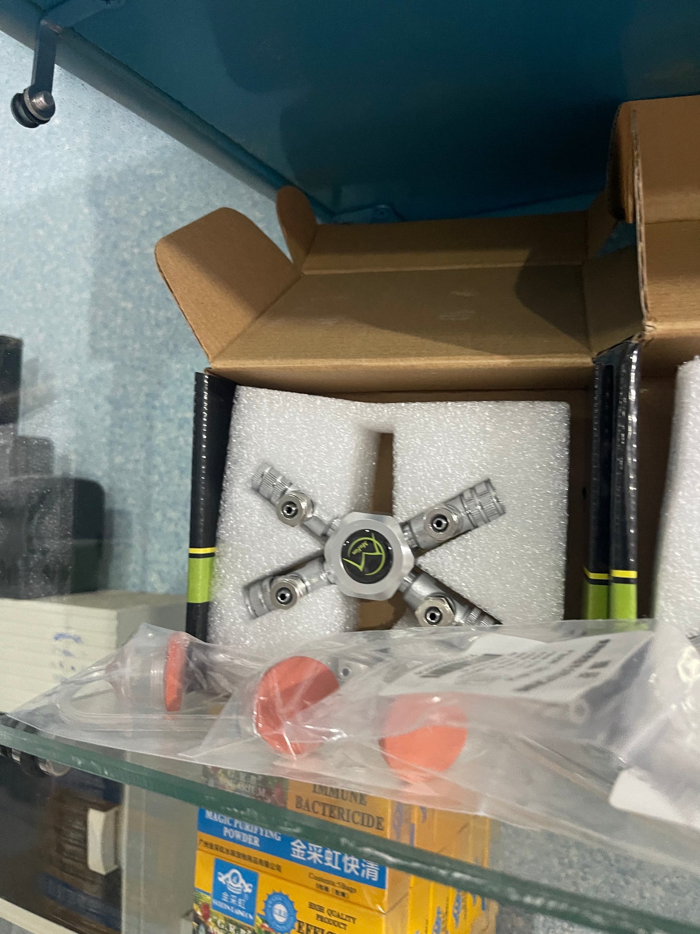 Splitter CO2 Multi-Voies Haute Précision MuFan (4 Sorties)