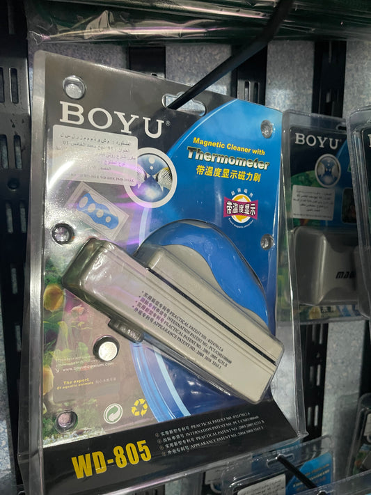 Brosse Aimantée 2-en-1 avec Thermomètre BOYU WD-805