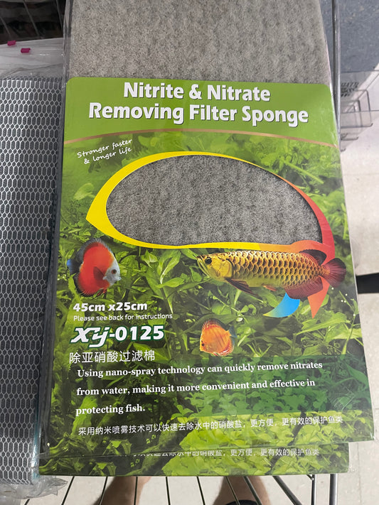 Tapis de Filtration Anti-Nitrites &amp; Nitrates XY-0125 (45x25cm)