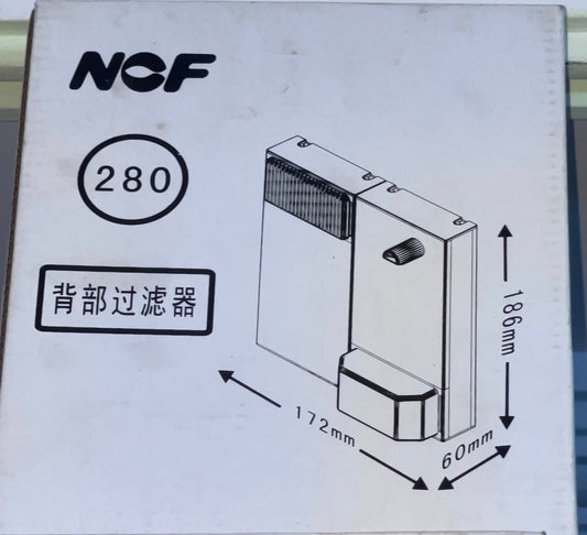 Filtre Interne de Côté NCF 280 (Spécial Système Sump &amp; Décantation)