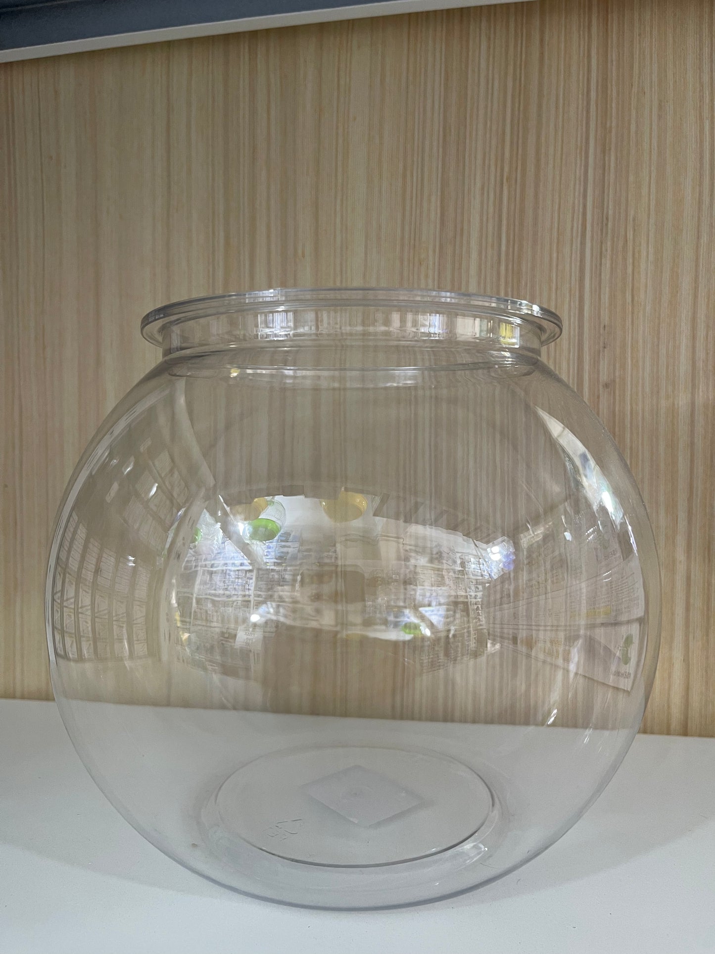 Bocal Rond en Plastique Premium Incassable (Fish Bowl) 🔮✨