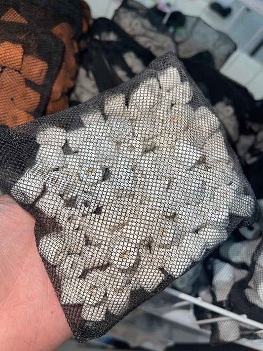 Mini Anneaux en Céramique Blanche 12mm (250g)