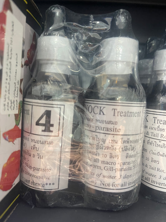 Traitement Curatif Macro-Parasites BIO-KNOCK 4 (Anti-Vers Ancre; Poux)