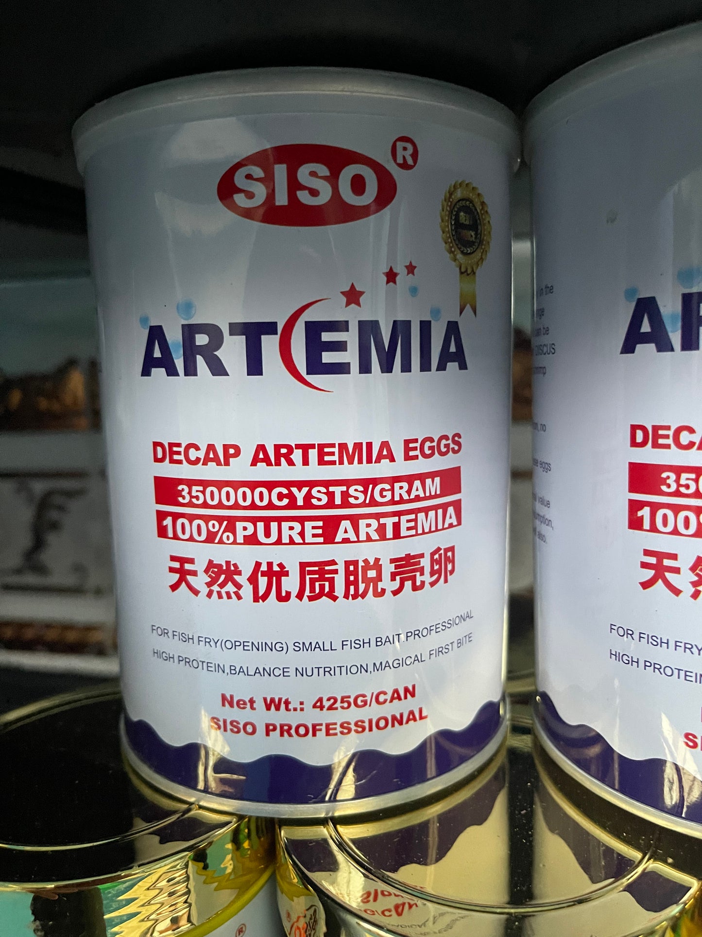 Artemia Décapsulée SISO 425g Format Géant