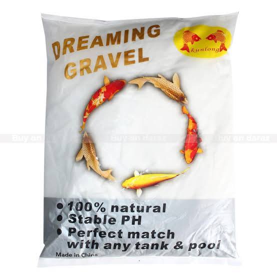 🌟 RUNLONG Streaming Gravel Premium Blanc fin