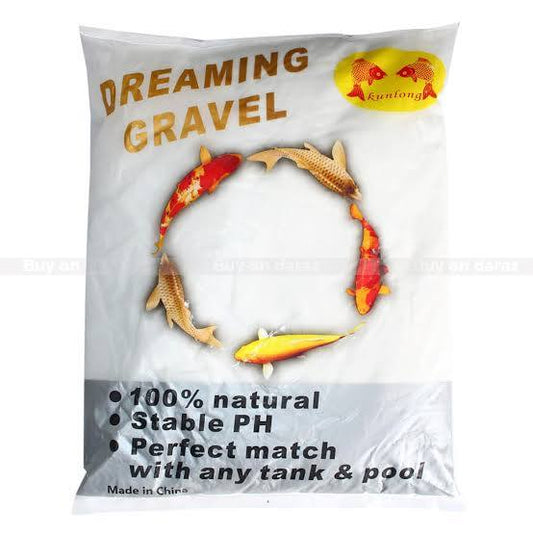 🌟 RUNLONG Streaming Gravel Premium Blanc fin