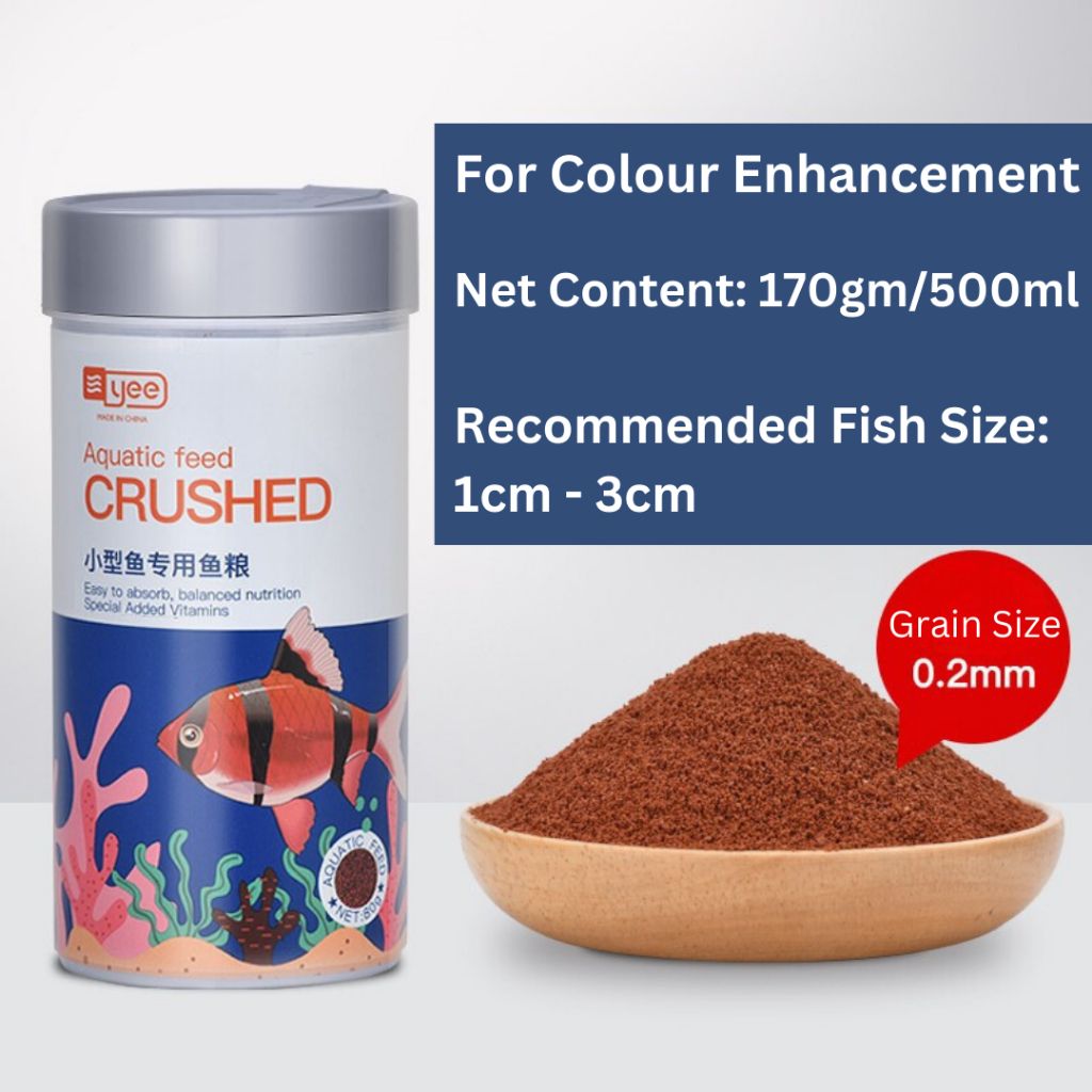 YEE AQUATIC FEED CRUSHED
