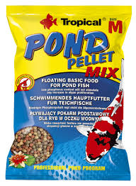 TROPICAL POND PELLET MIX SIZE M 10G